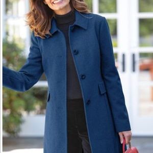 Larry Levine Wool & Cashmere Coat